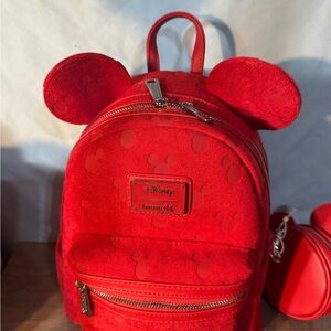 Disney Red Kids Backpack
